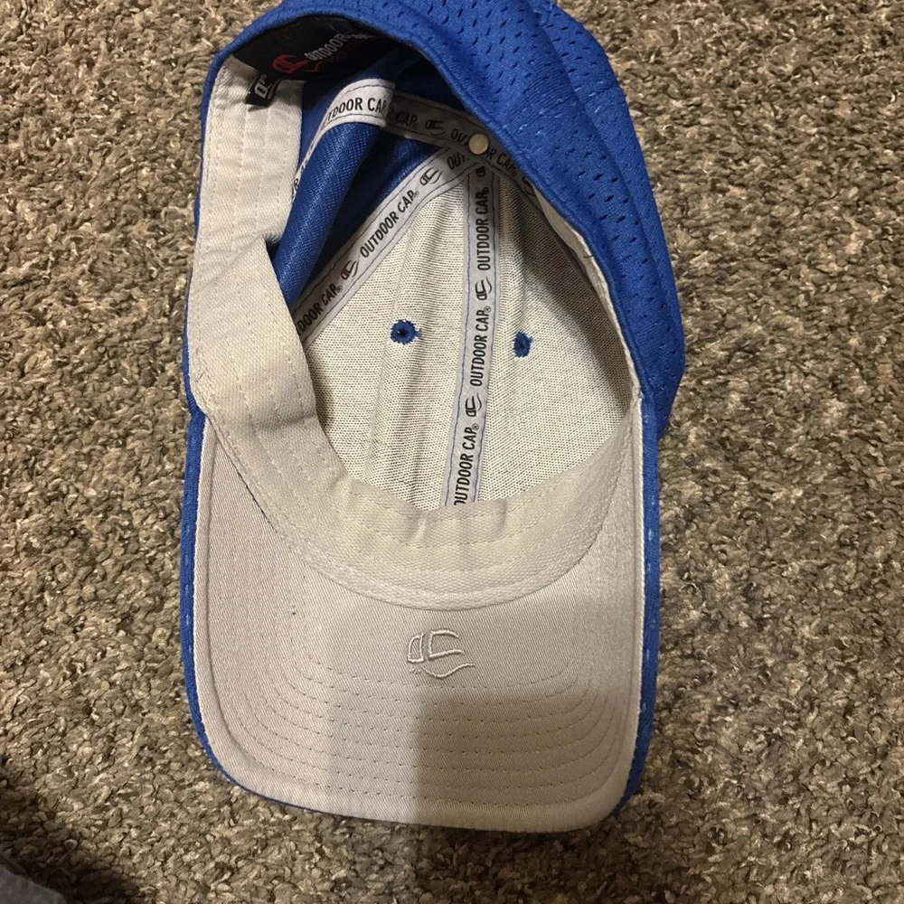 Blue Mesh Baseball Cap - Picture 2 of 5